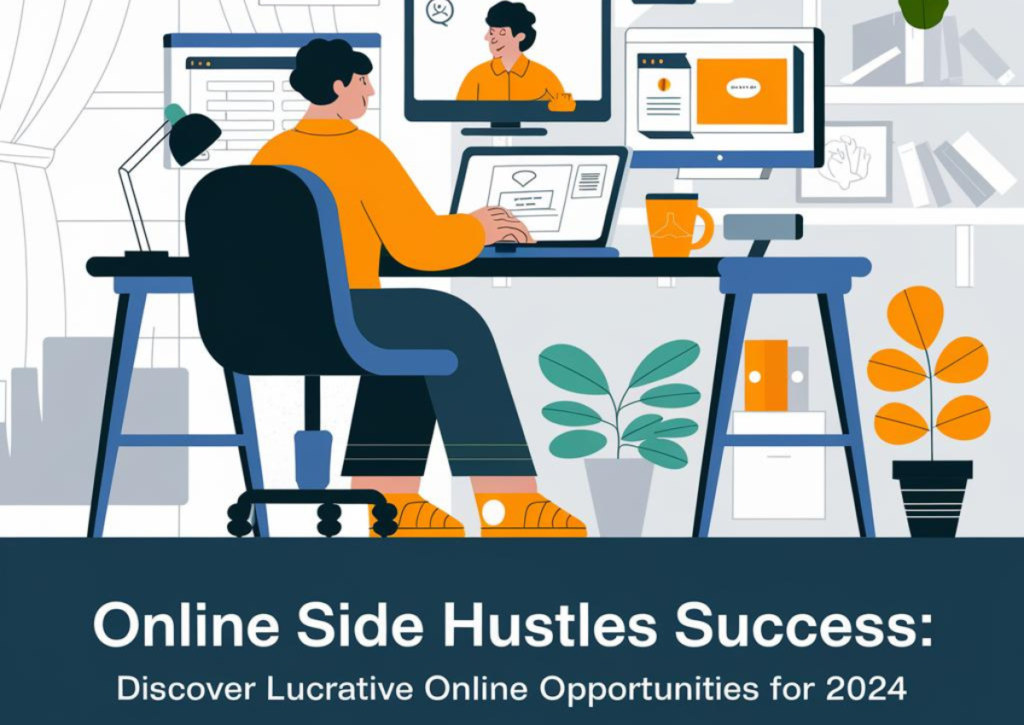 Online Side Hustles Success: Discover Lucrative Online Opportunities For 2024