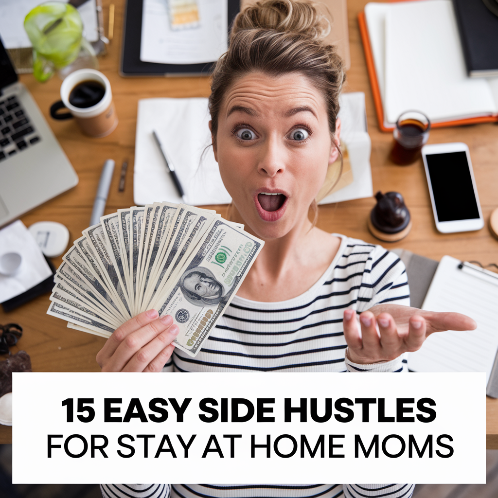 side hustles for stay at home moms