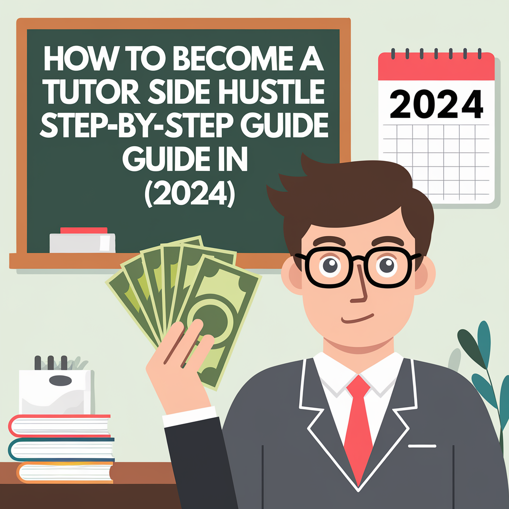 how to become a tutor side hustle